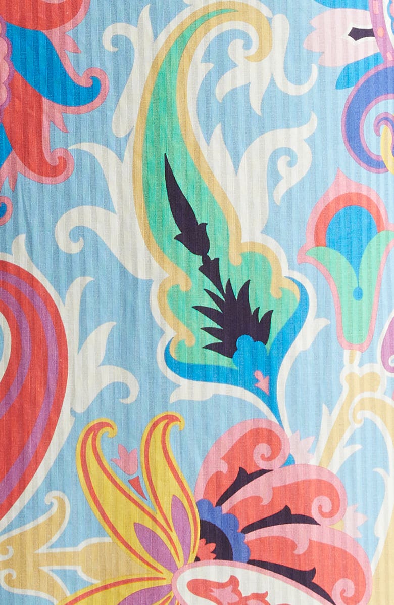 Etro Paisley Maxi Dress, Alternate, color, Stampa F.do Blue