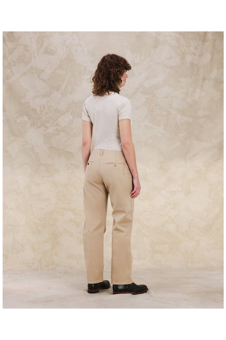 Jamiet Chino Gabardine Trousers, Alternate, color, NATURAL