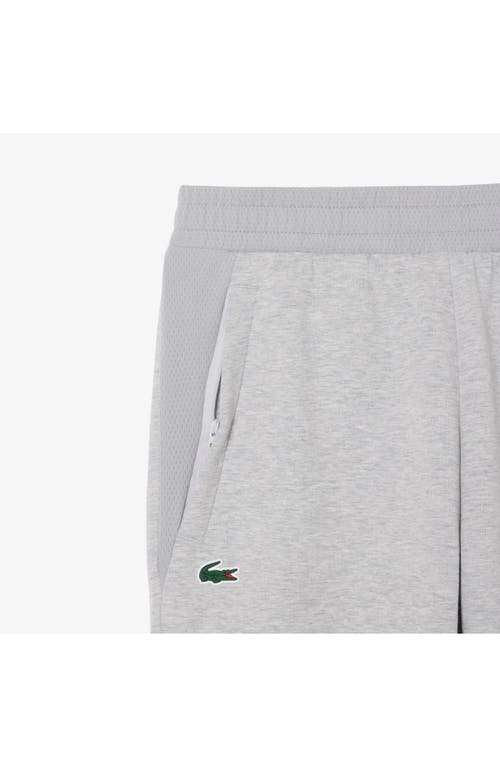 Lacoste Mesh Panel Tapered Track Pants