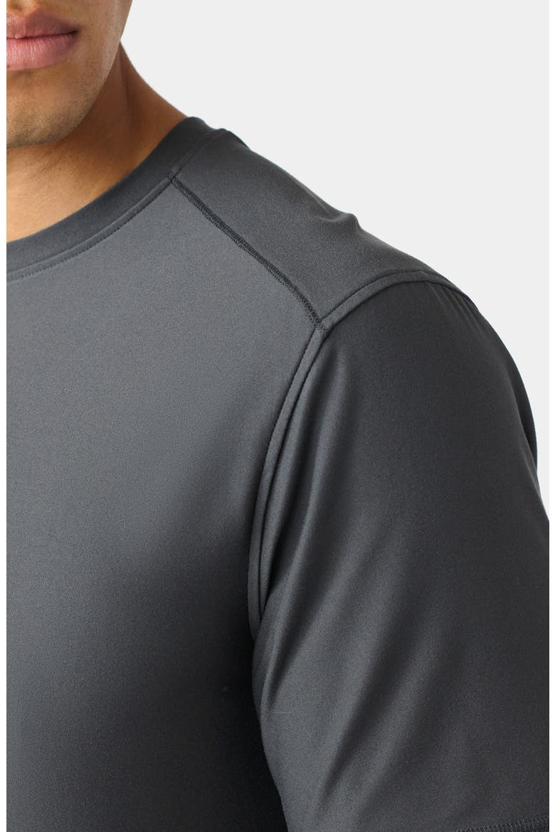 Aire Performance T-Shirt, Alternate, color, CHARCOAL GRAY
