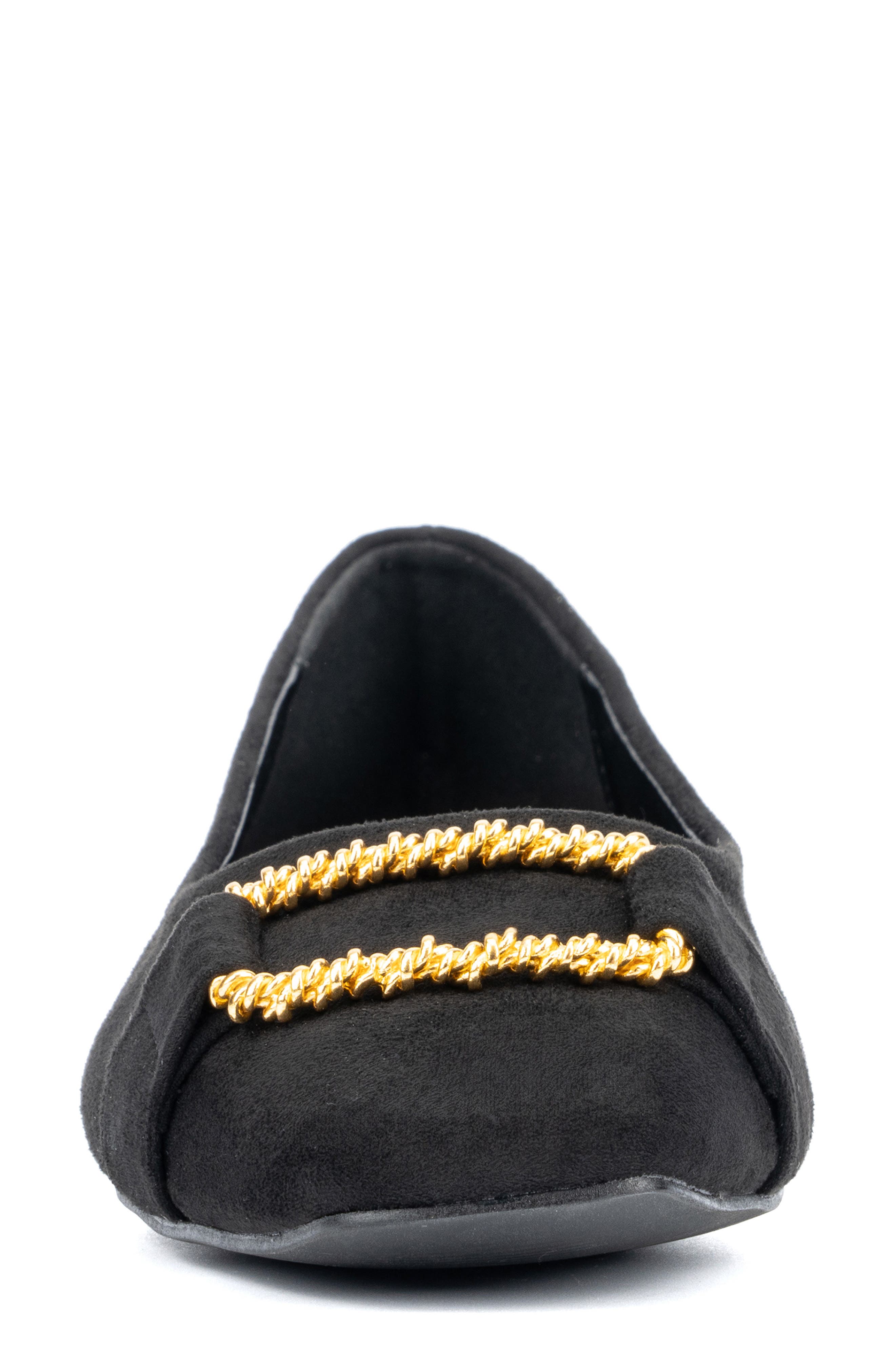 NEW YORK AND COMPANY Niara Flat, Alternate, color, Black