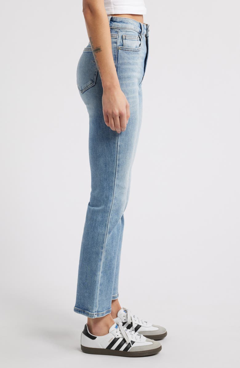 HIDDEN JEANS High Waist Flare Jeans, Alternate, color, Med Wash