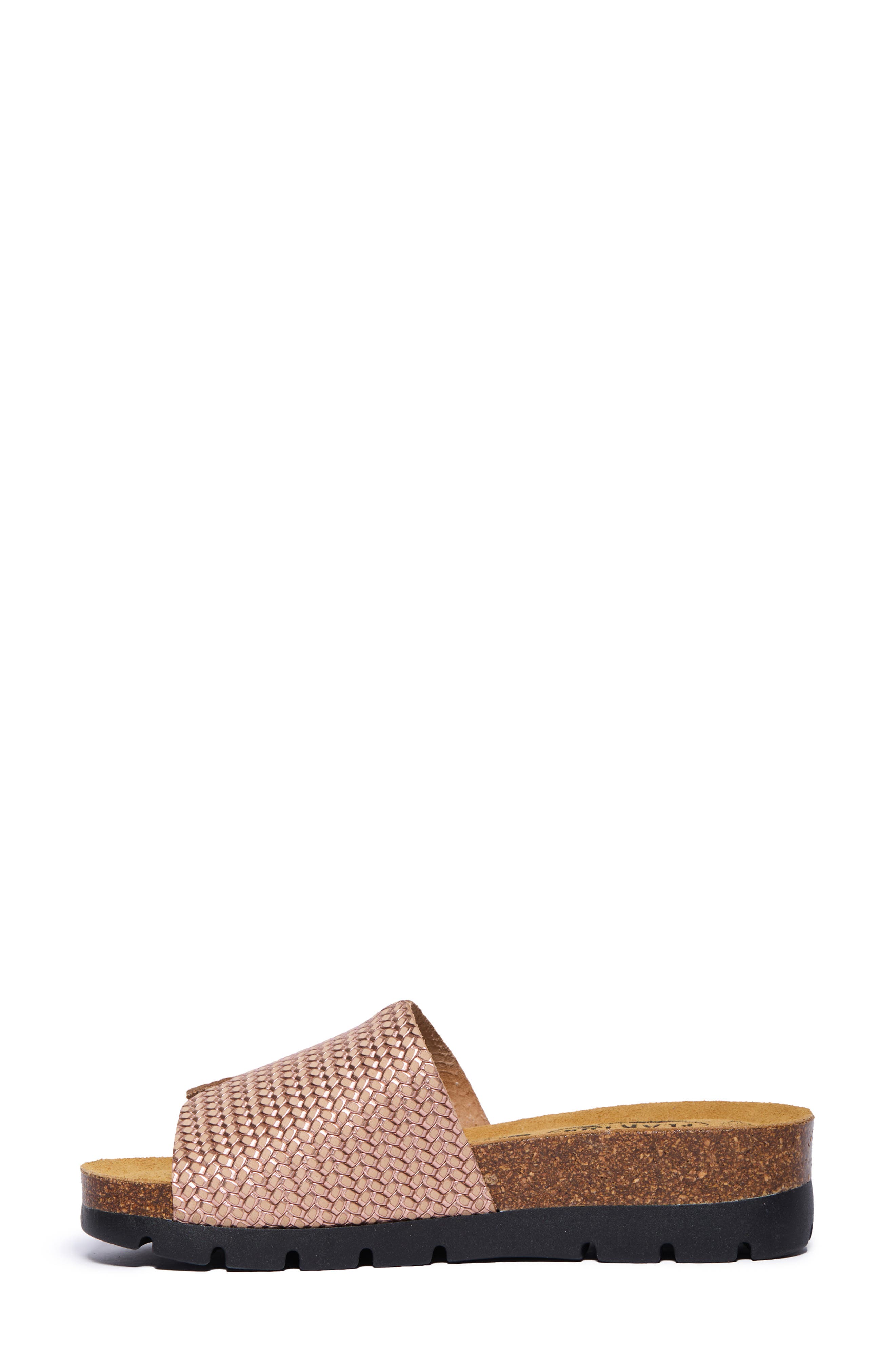 Celeste Slide Sandal, Alternate, color, FIJI SALMON