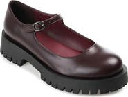 Journee Collection Kamie Mary Jane Platform Flat