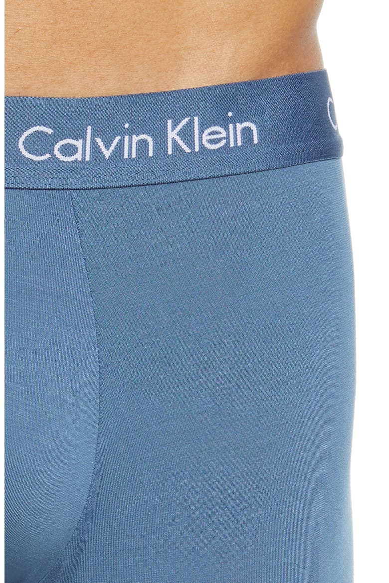 Body 3-Pack Stretch Modal Boxer Briefs, Alternate, color, BLUE/ BLUE/ RED
