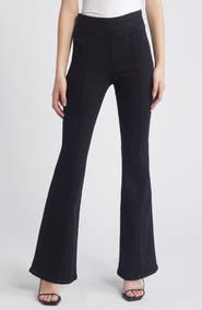 FRAME Jetset Pintuck Flare Jeans