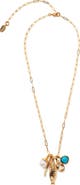 Lizzie Fortunato Sardina Charm Necklace