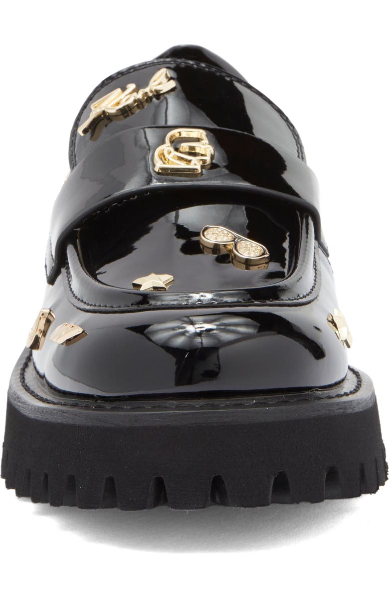 KARL LAGERFELD PARIS Gaston Rocker Moc Toe Loafer, Alternate, color,