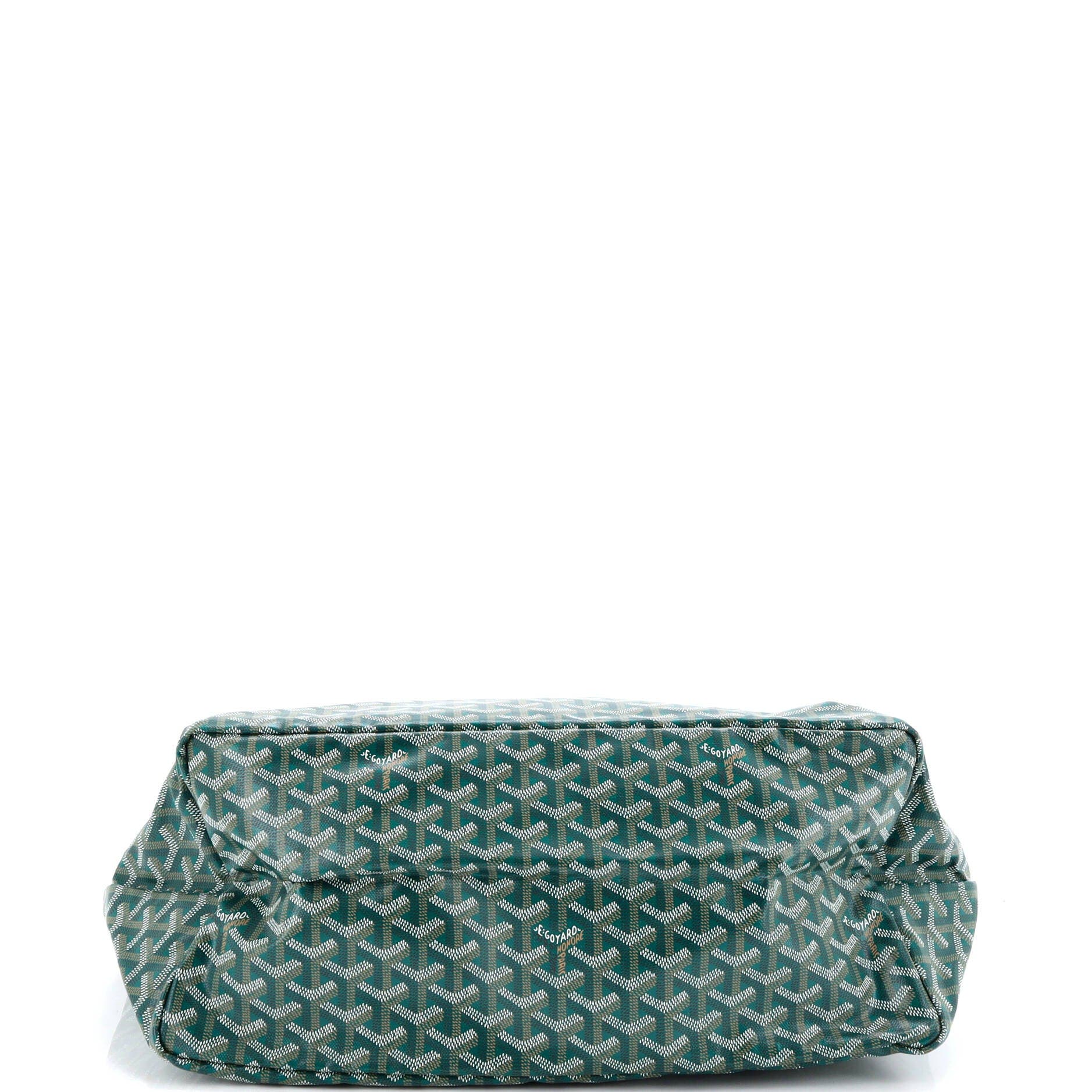 Pre-Owned Goyard Saint Louis Tote Coated Canvas GM, Alternate, color, Green