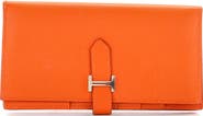 Pre-Owned Hermes Bearn Wallet Epsom Long