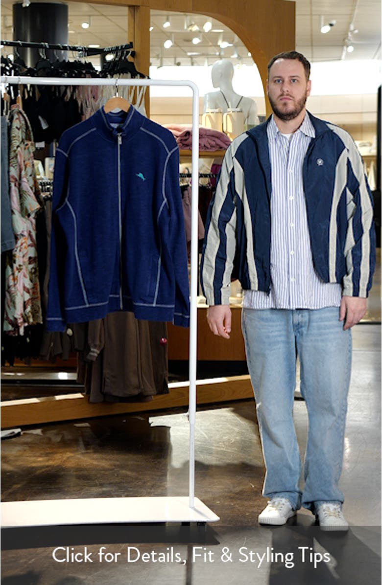 Tobago Bay Knit Cotton & Lyocell Jacket, sales video thumbnail