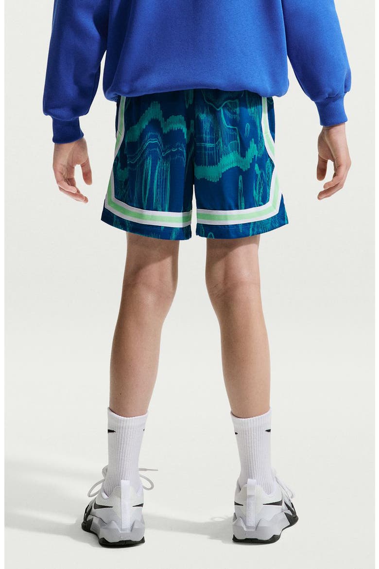 Kids' Dri-FIT Performance Basketball Shorts, Alternate, color, GAME ROYAL/ WHITE