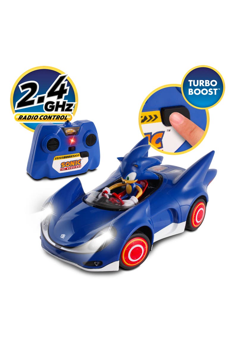 Sonic Car Remote Control Vehicle, Ages 6+, Alternate, color, Multicolored