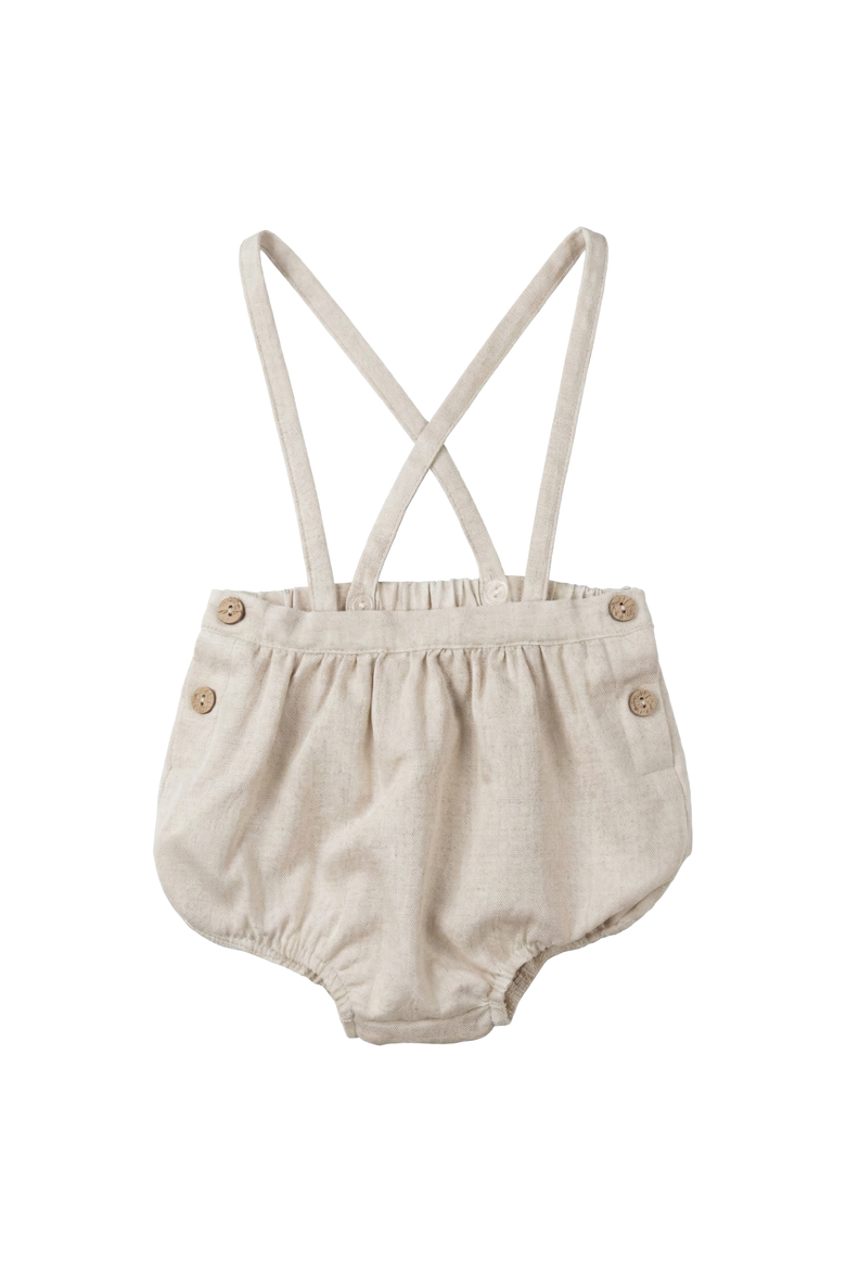 Cotton Overall In Solid Woven, Main, color, Sand