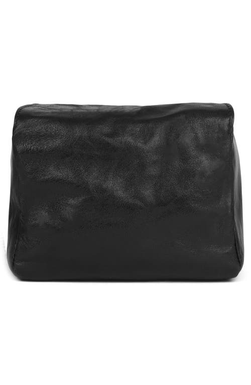 Jeffrey Campbell Boxed-up Leather Crossbody Bag In Black