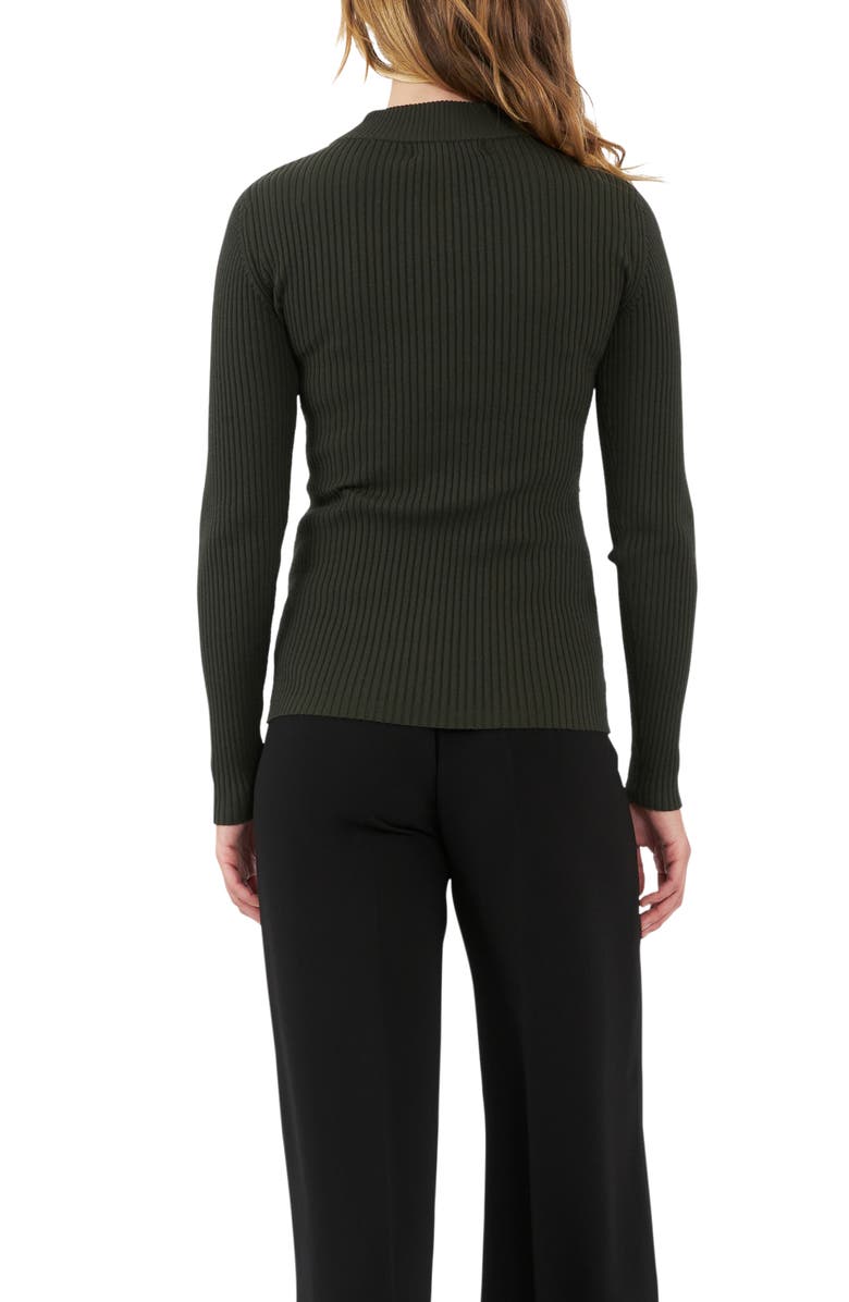 Ripe Maternity Lift Up Nursing Knit, Alternate, color, Ivy