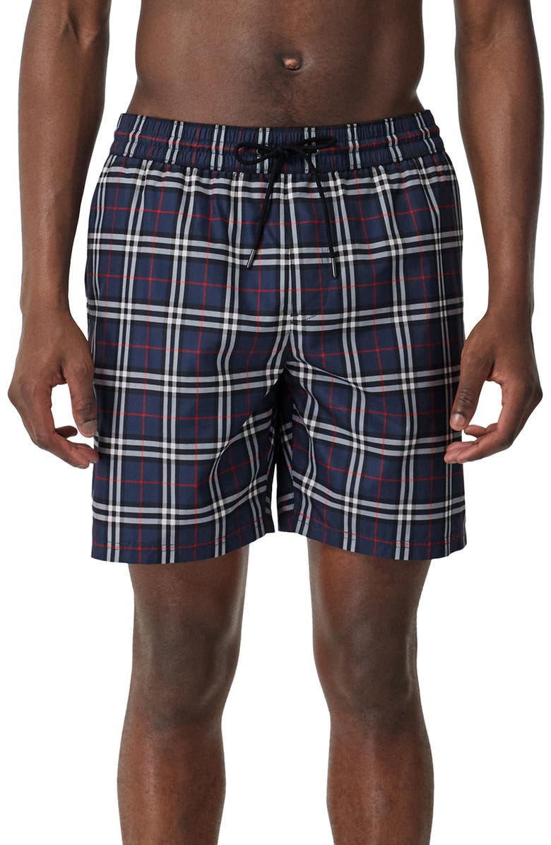 Burberry Guildes Vintage Check Swim Trunks, Main, color, 