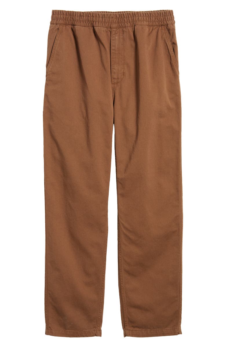 Carhartt Work In Progress Flint Straight Leg Twill Pants, Alternate, color, Tamarind Garment Dyed
