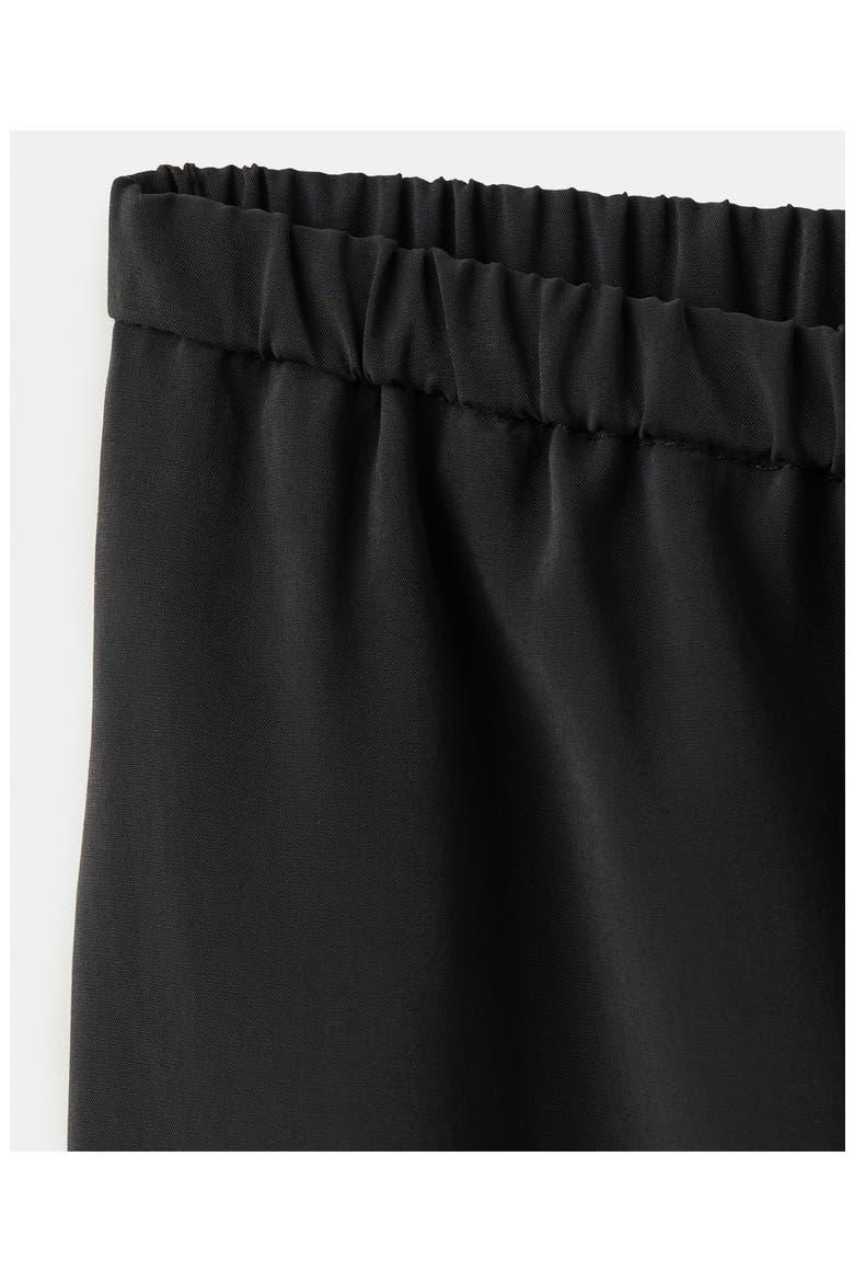 Elastic Waist Baggy Wide Leg Pants, Alternate, color, BLACK