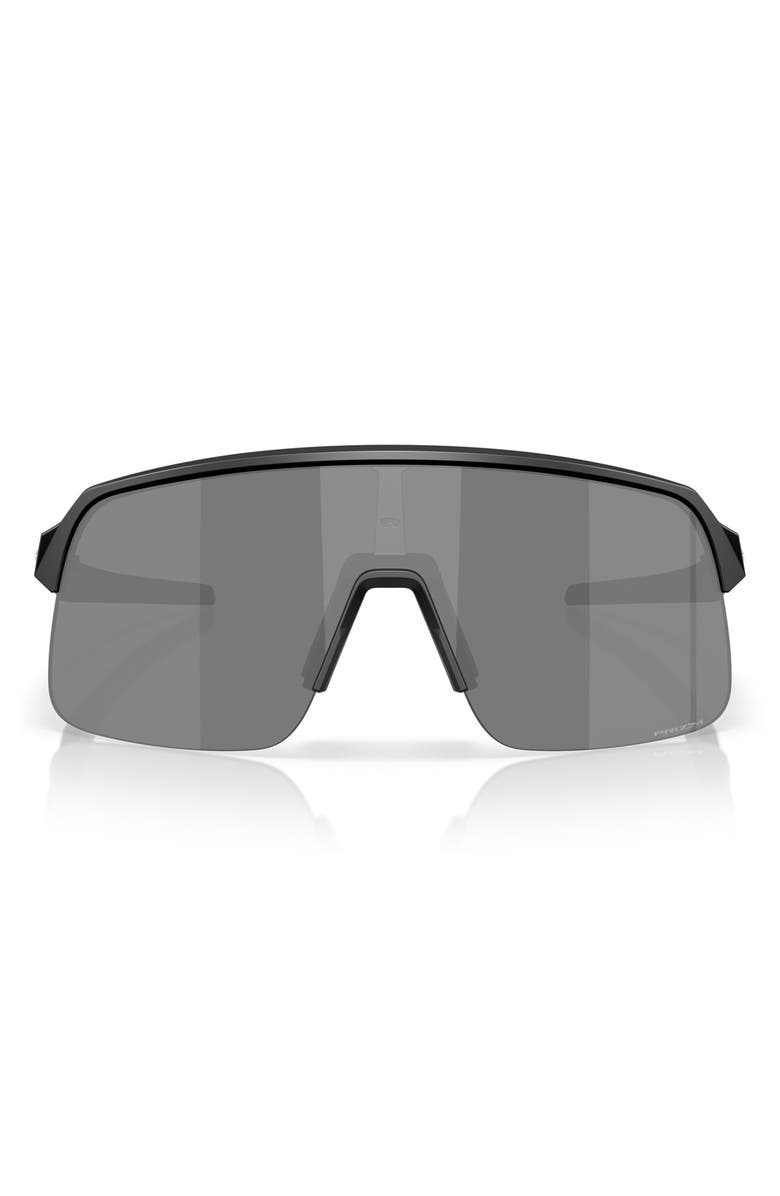 Oakley Prizm<sup>™</sup> Everyday 34mm Rectangular Sunglasses, Main, color, Matte Black Prizm Black