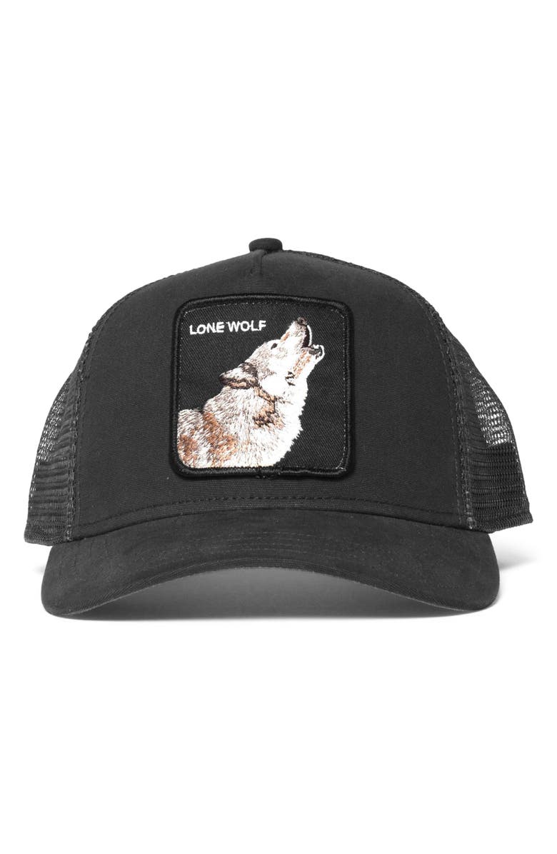 Goorin Bros. The Lone Wolf Trucker Hat, Alternate, color, 