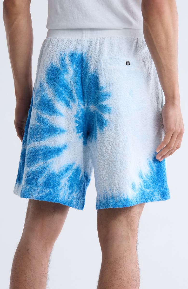 PURPLE BRAND Towel Terry Shorts, Alternate, color, Placid Blue