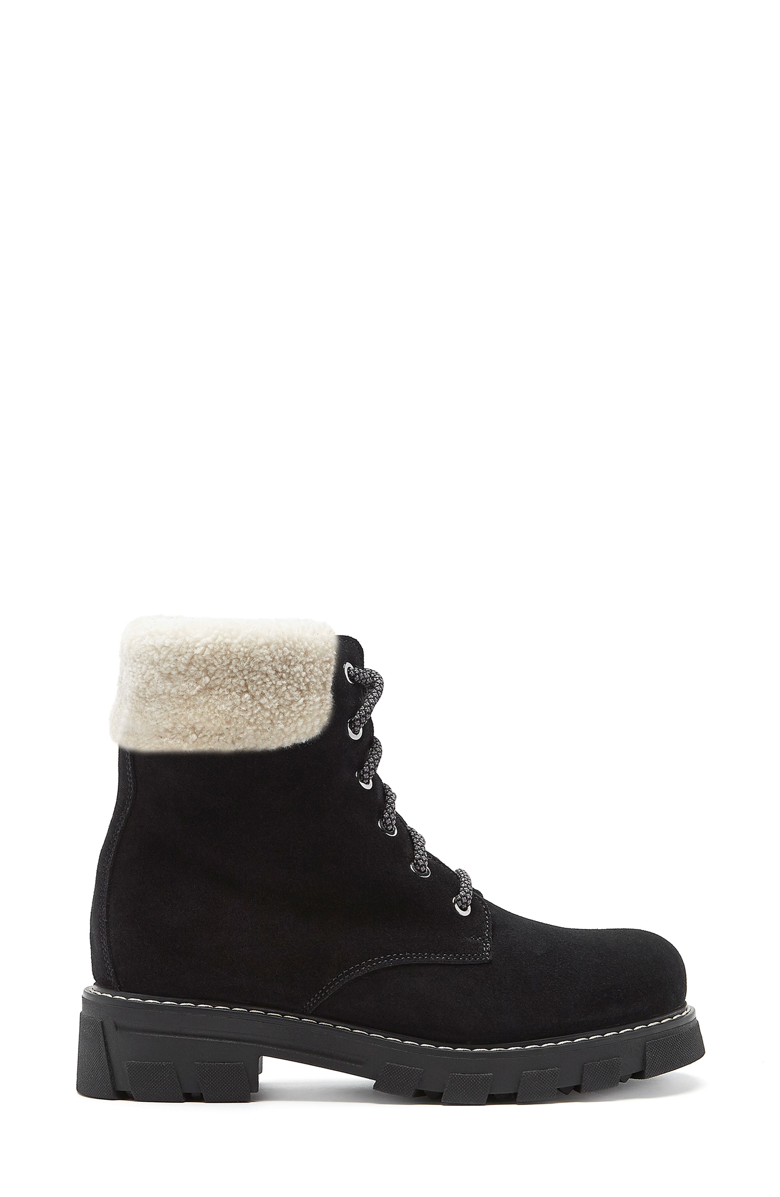 La Canadienne Andy Waterproof Genuine Shearling Winter Boot, Alternate, color, 