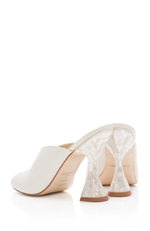 Freya Rose Mimi Pearl Heel Sandal In Ivory