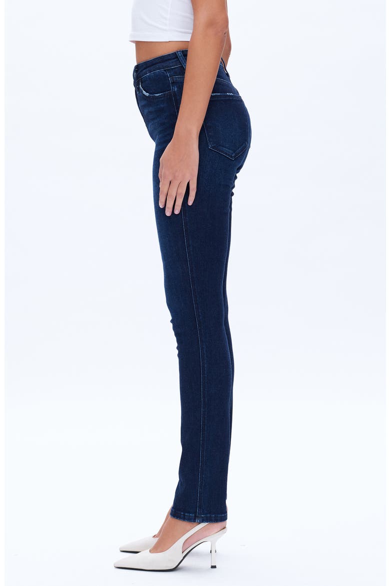 July Slim Straight Leg Jeans, Alternate, color, DEEP SEA