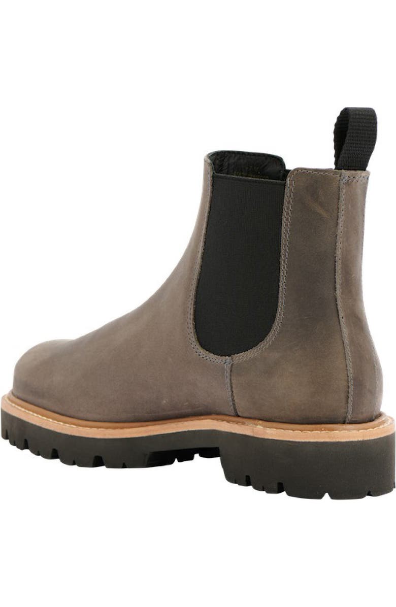 Nisolo Go-To Lug 2.0 Chelsea Boot, Alternate, color, Grey