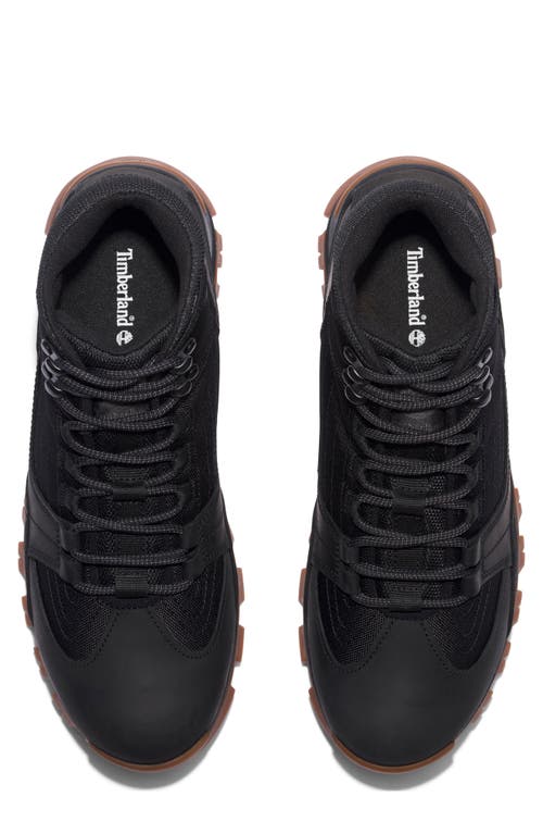 Timberland Mt. Maddsen Water Resistant Hiking Boot In Black Full Grain