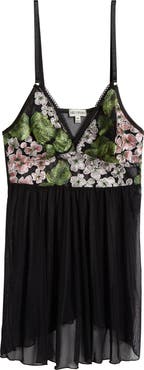 KILO BRAVA Lace & Mesh Babydoll