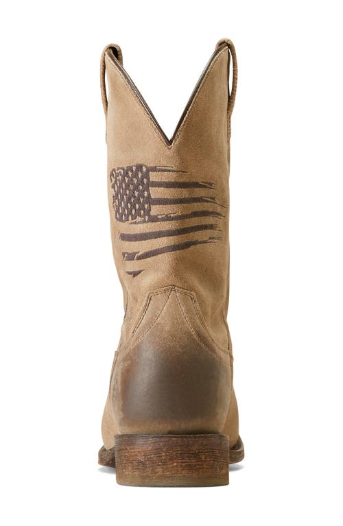 Ariat Circuit Patriot Flag Western Boot In Neutral