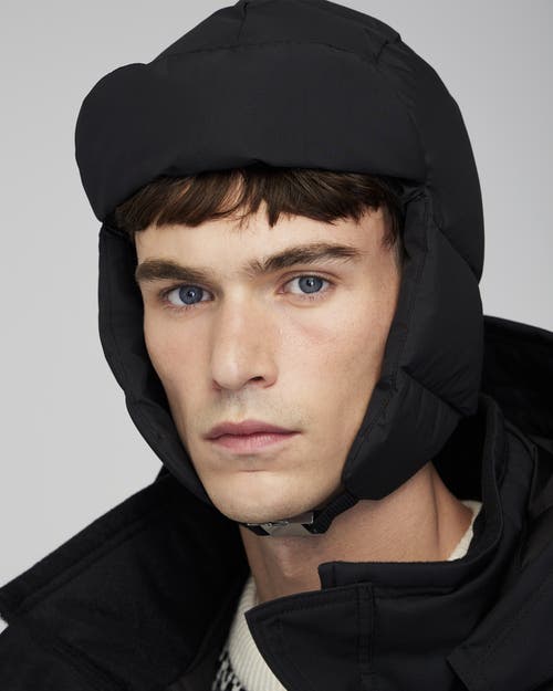 Shop Quartz Co. John | Down Trapper Hat In Black