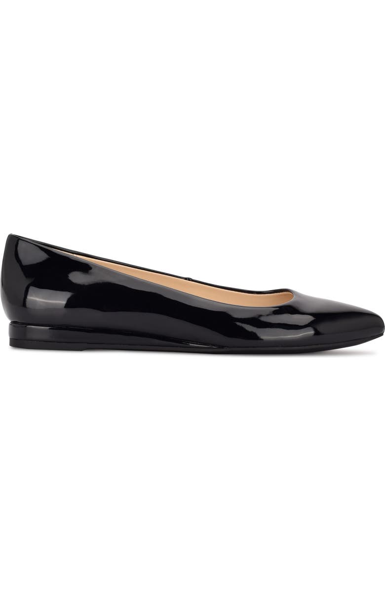 Nine West Almond Toe Flat, Alternate, color,