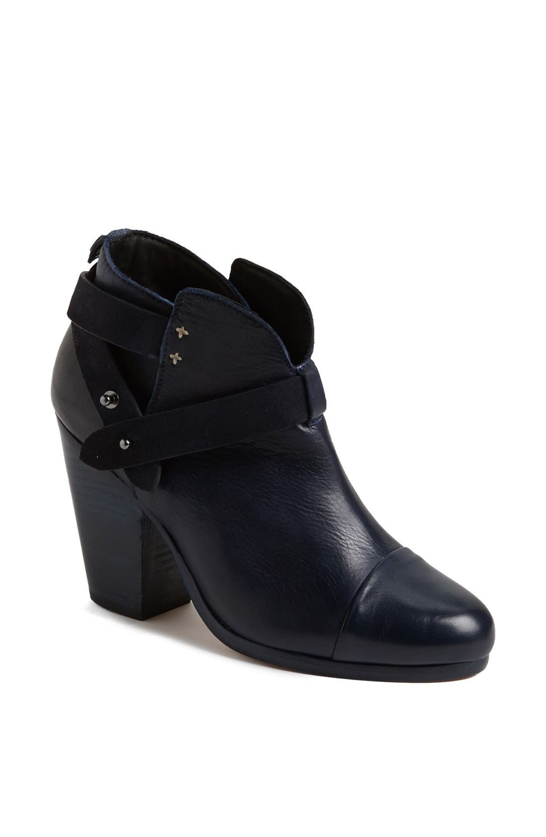 'Harrow' Ankle Boot, Main, color, NAVY