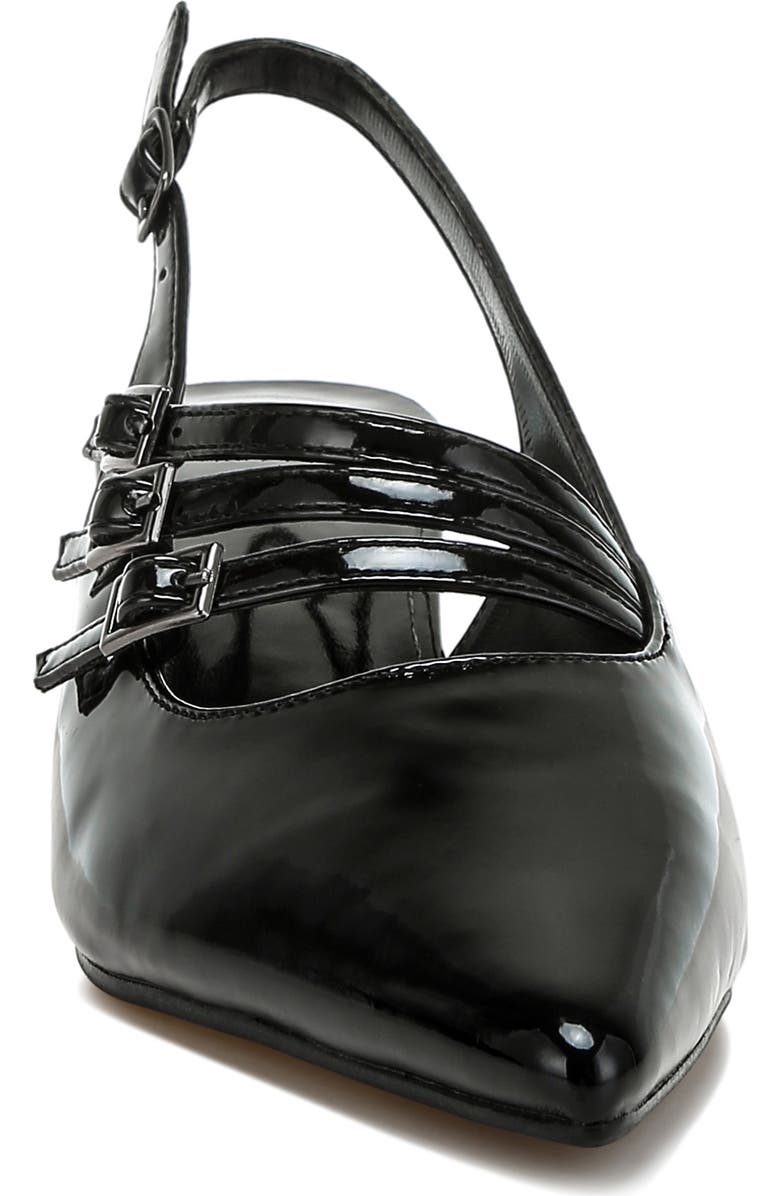 Rag & Co Kanebei Slingback Pump, Alternate, color, Black