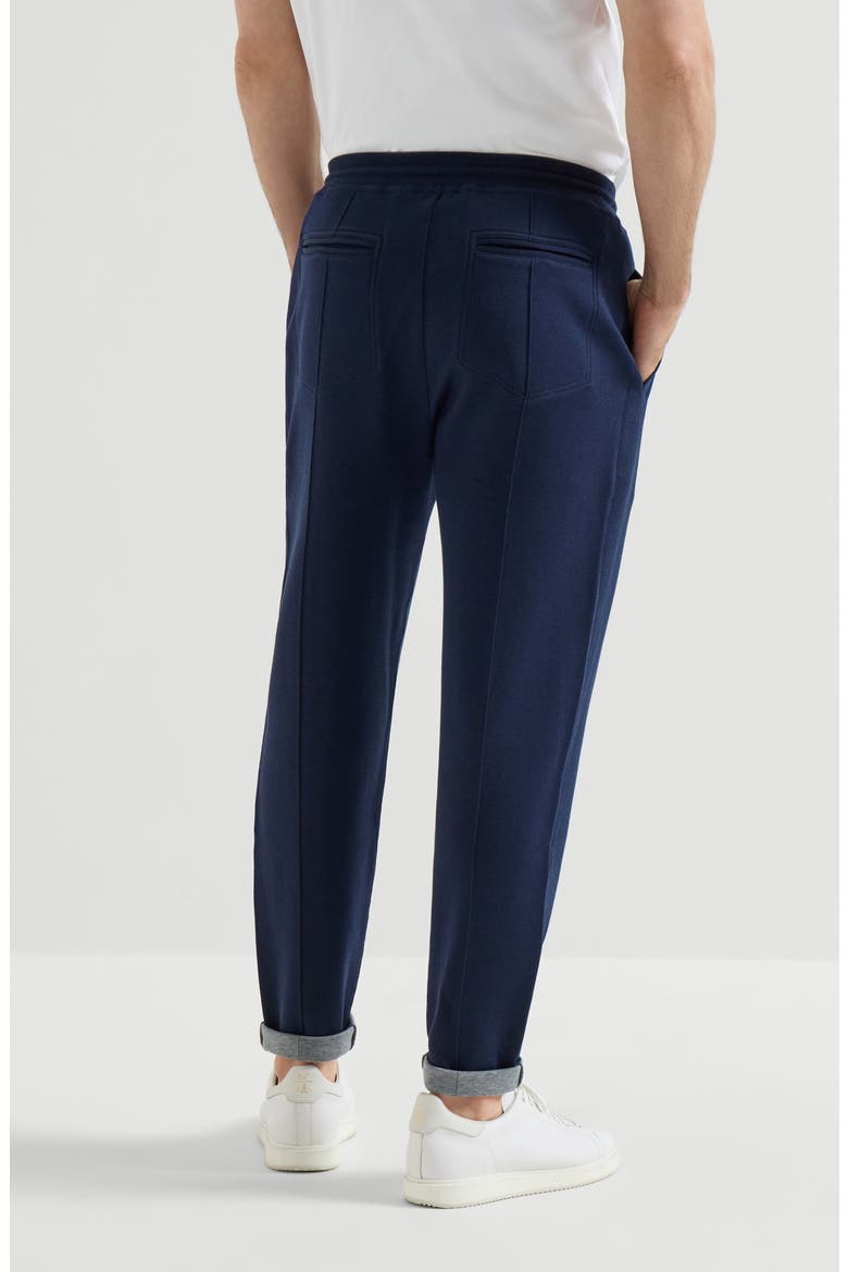 Double cloth trousers, Alternate, color, Cobalt