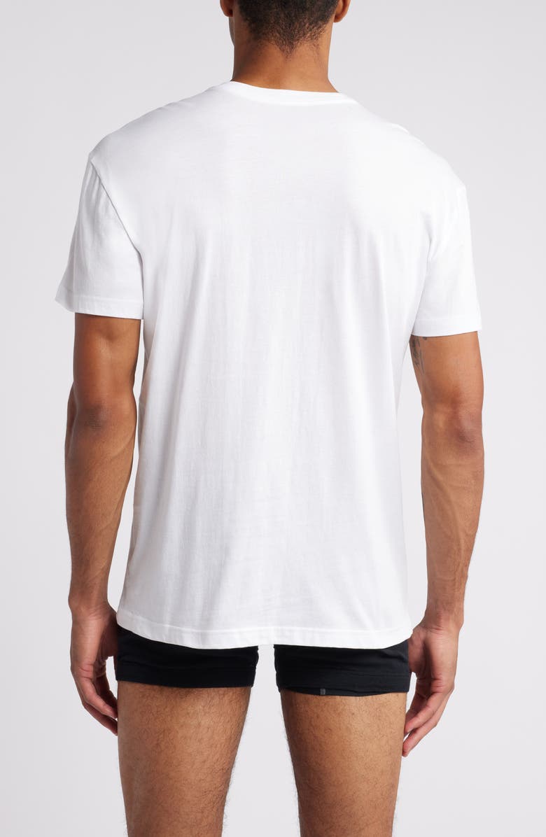 Polo Ralph Lauren 3-Pack Cotton V-Neck Undershirts, Alternate, color, White