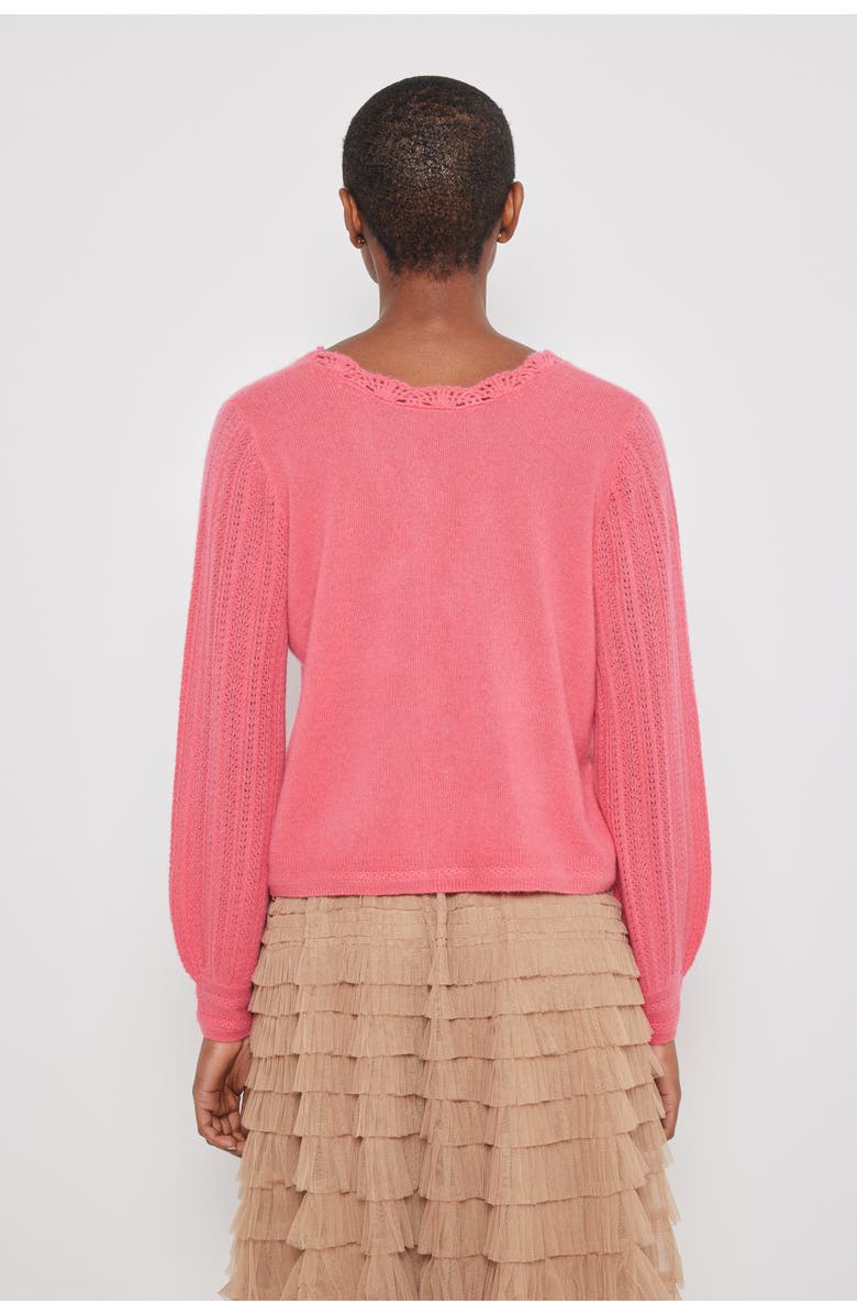 Lisa Todd LACEY LOVER CASHMERE CARDIGAN, Alternate, color, 