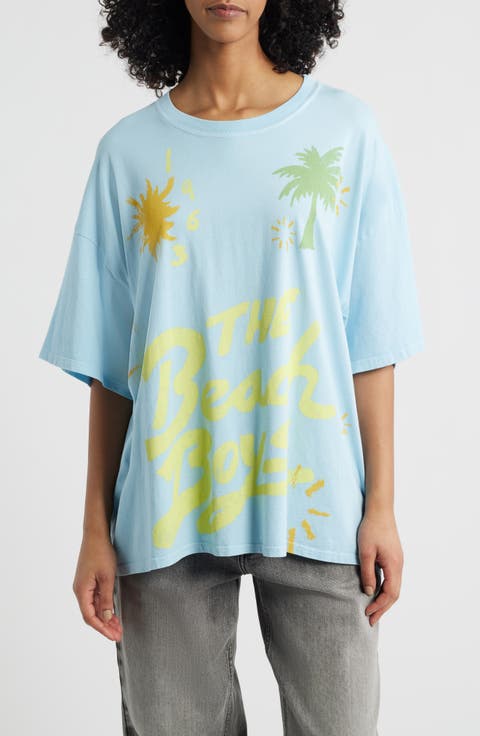 Beach Boys Doodle Graphic T-Shirt