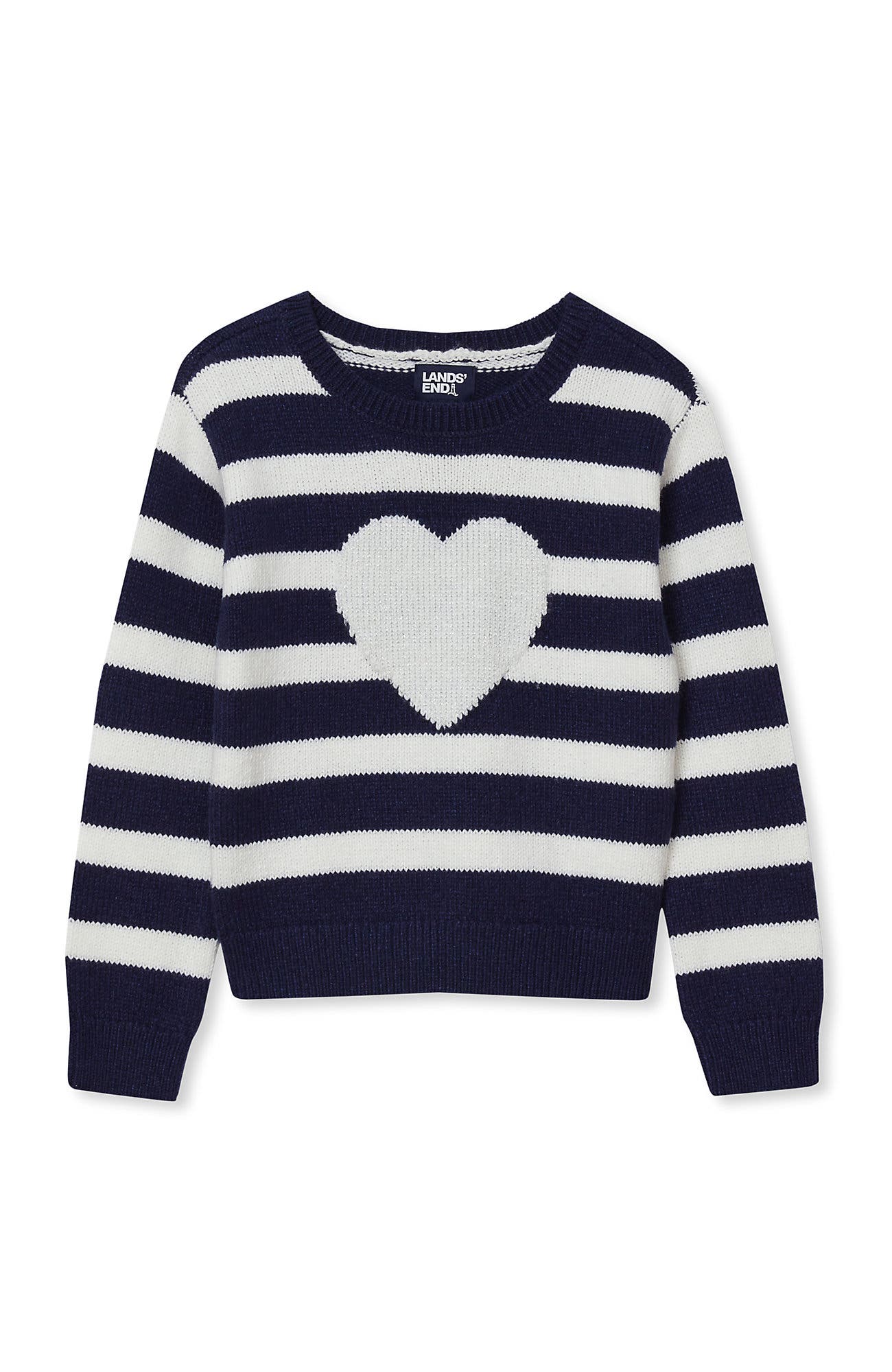 Heart/Navy/Stripe