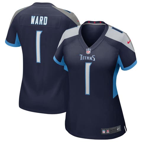 Women's Nike Cameron Ward Navy Tennessee Titans 2025 NFL Draft First Round Pick  Alternate Game Jersey