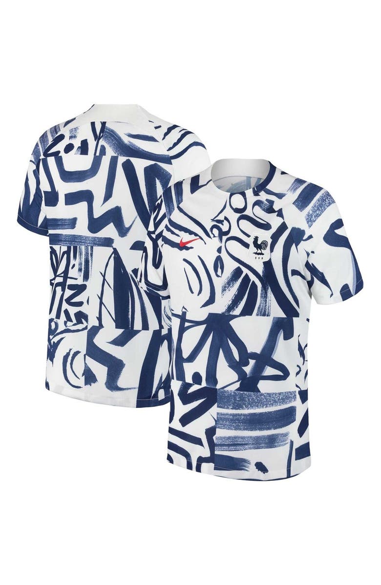 Nike Men's Nike White France Women's National Team 2023 Academy Pro Pre-Match Top, Main, color, White