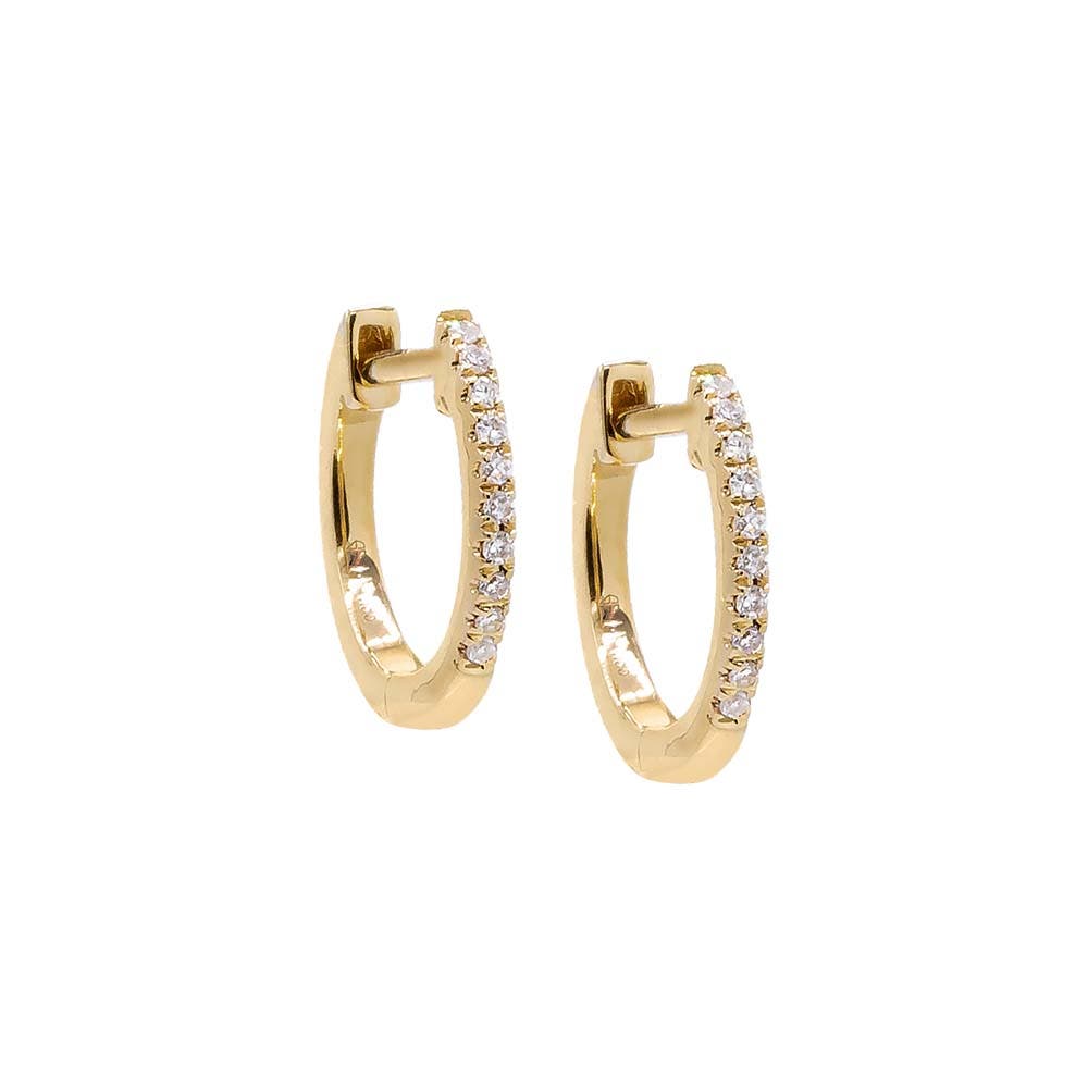 14K Gold - 10 MM / Pair