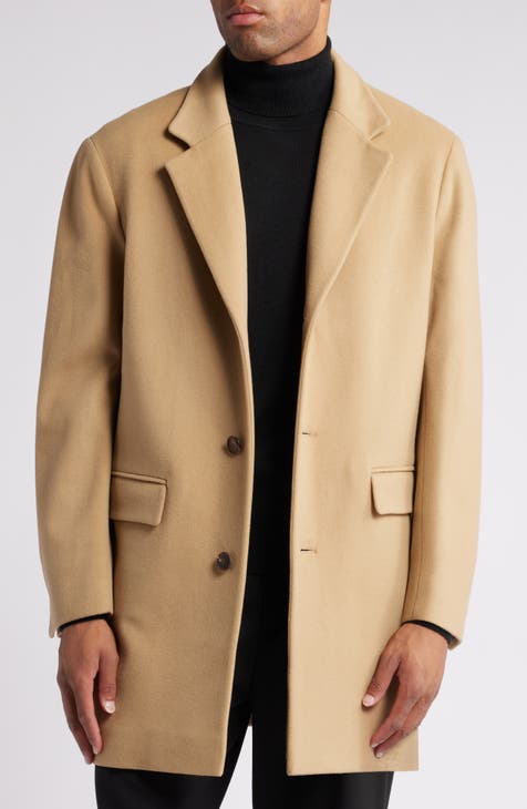 Men s Beige Wool Coats Nordstrom