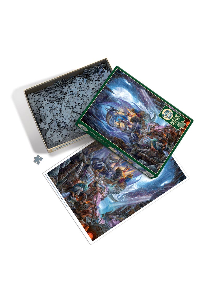 Dragonforge 1000 Piece Puzzle, Alternate, color, Multicolored