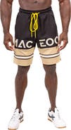 Maceoo Marthyr Logo Graphic Shorts