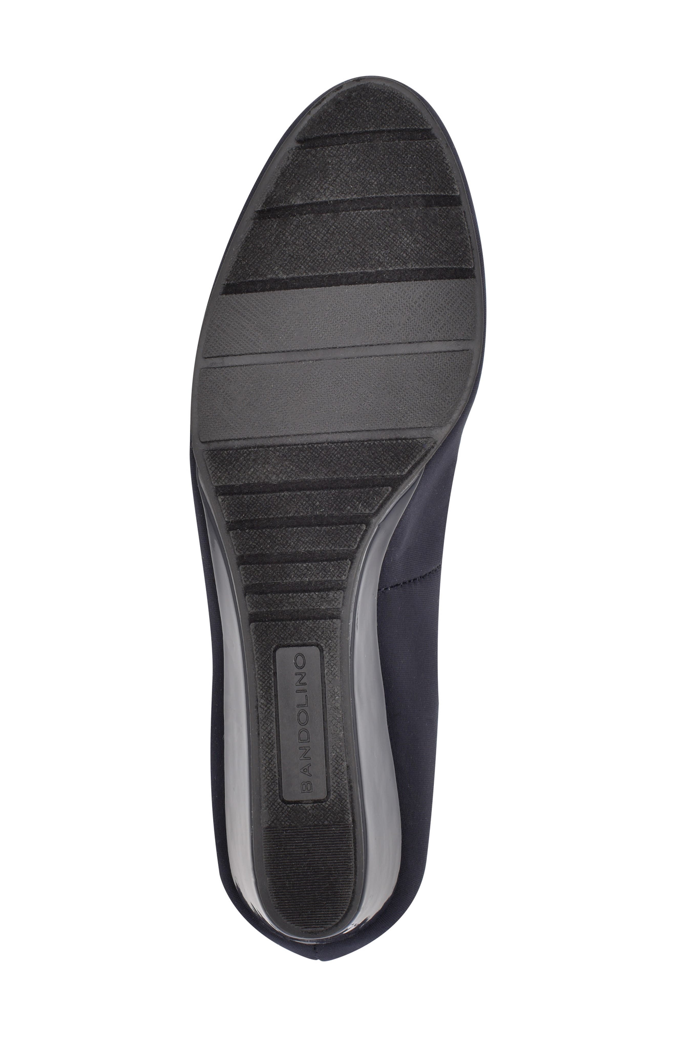 Wedge Pump, Alternate, color, NAVY BLUE FABRIC