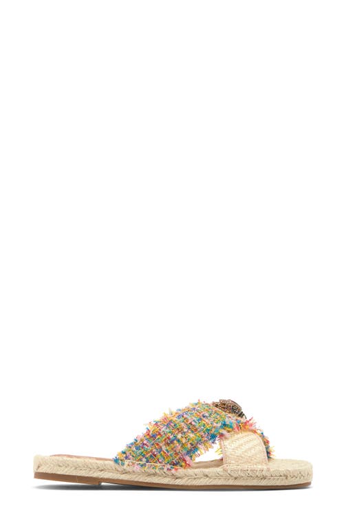 KURT GEIGER KURT GEIGER LONDON KENSINGTON ESPADRILLE SLIDE SANDAL 